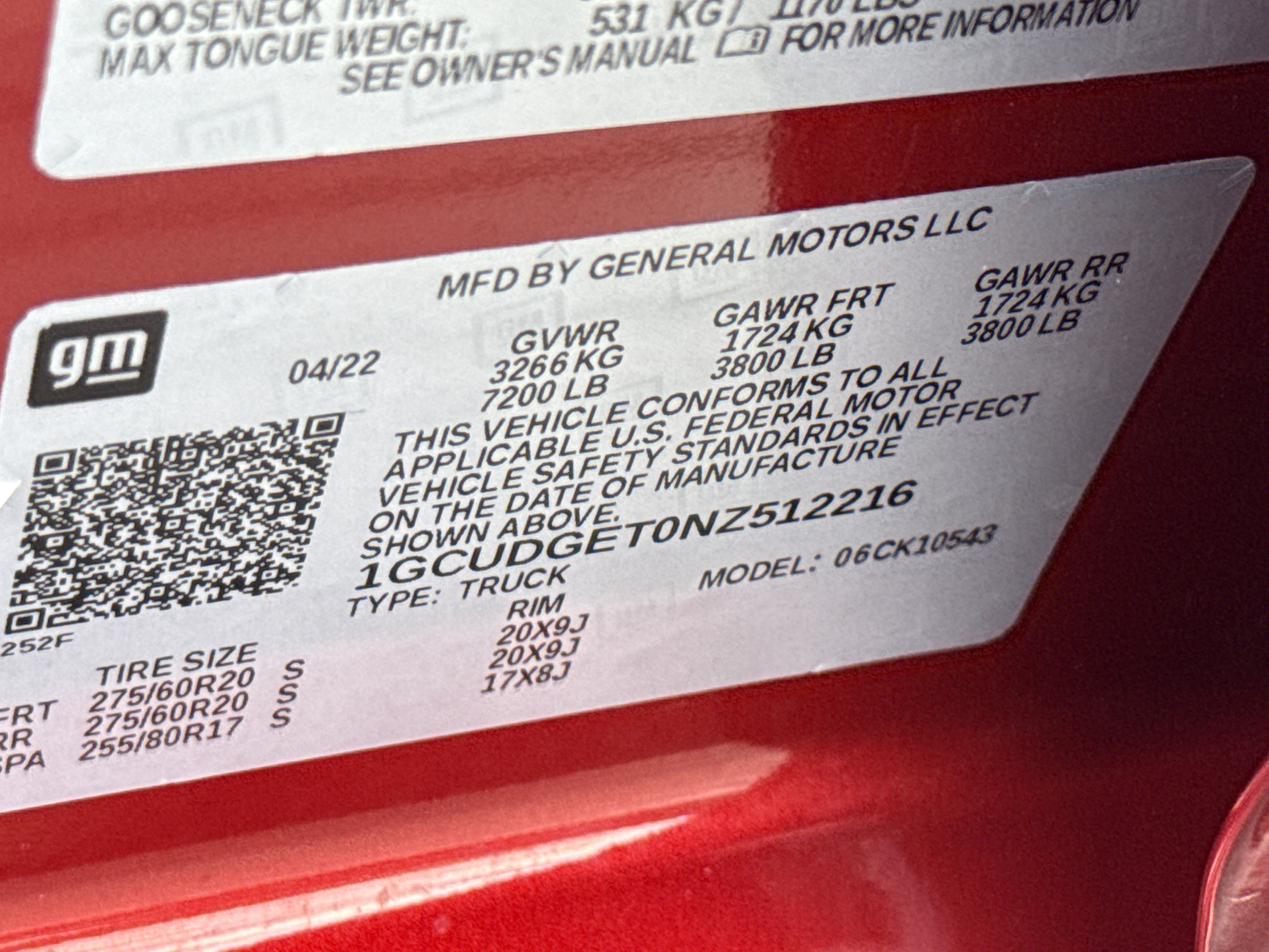 Used 2022 Chevrolet Silverado 1500 LTZ w/ LTZ Premium Package AWD/4WD image 35