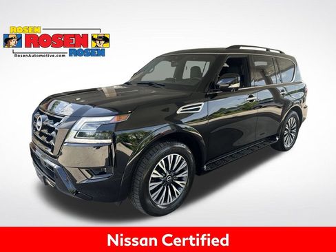Certified 2023 Nissan Armada SL w/ Midnight Edition Package AWD/4WD image 1