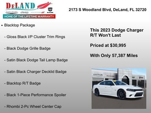 Used 2023 Dodge Charger R/T w/ Blacktop Package image 6