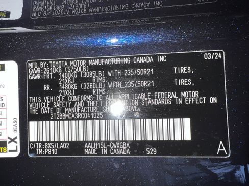 Used 2024 Lexus RX 350 image 52