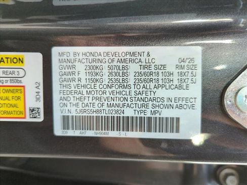 New 2026 Honda CR-V Sport-L image 17