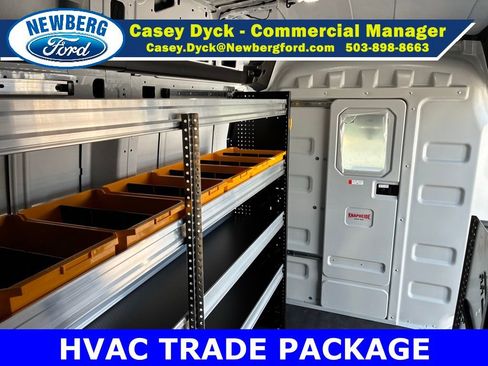 New 2025 Ford Transit 350 148 High Roof AWD w/ HVAC Trade Package image 14