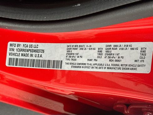 Used 2025 RAM 1500 Tradesman w/ Night Edition image 36