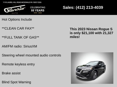 Used 2023 Nissan Rogue S AWD/4WD image 5