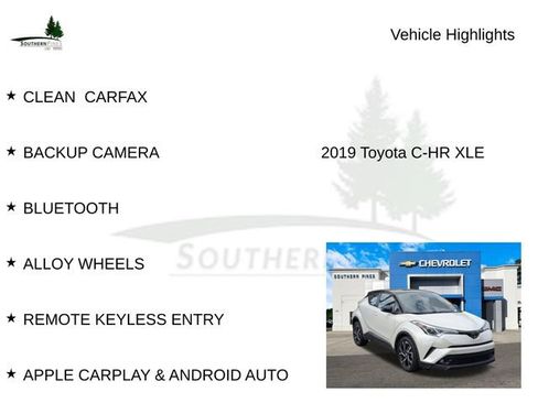 Used 2019 Toyota C-HR XLE image 8