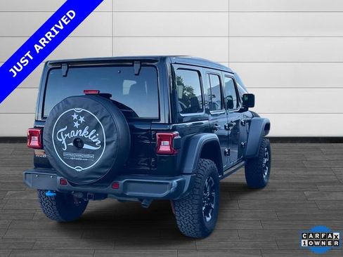 Used 2025 Jeep Wrangler Unlimited Rubicon 4xe w/ Convenience Group AWD/4WD image 4