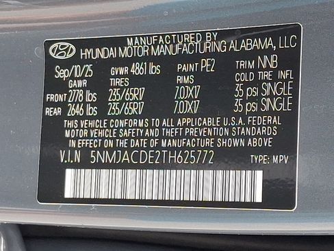 Used 2026 Hyundai Tucson SE AWD/4WD image 27
