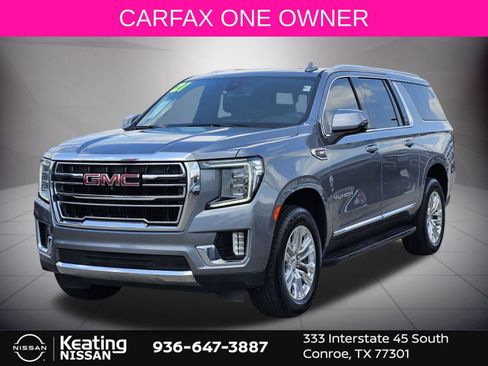 Used 2021 GMC Yukon XL SLT w/ SLT Premium Package RWD image 4
