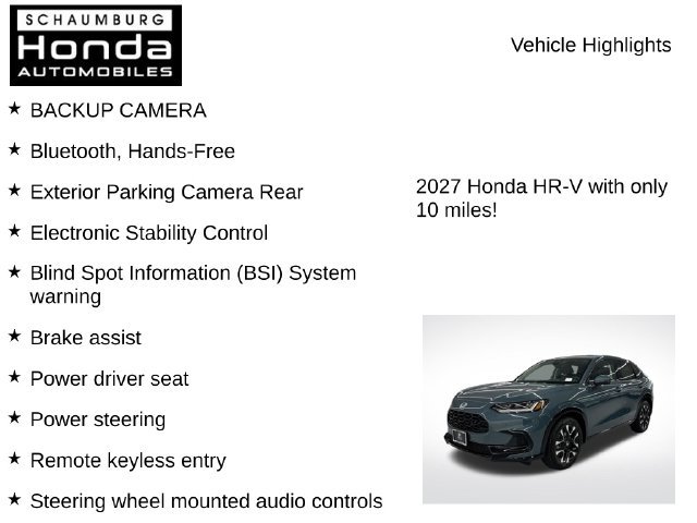 New 2027 Honda HR-V EX-L image 7