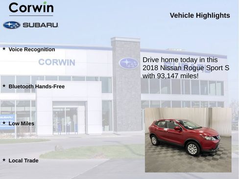 Used 2018 Nissan Rogue Sport S AWD/4WD image 6