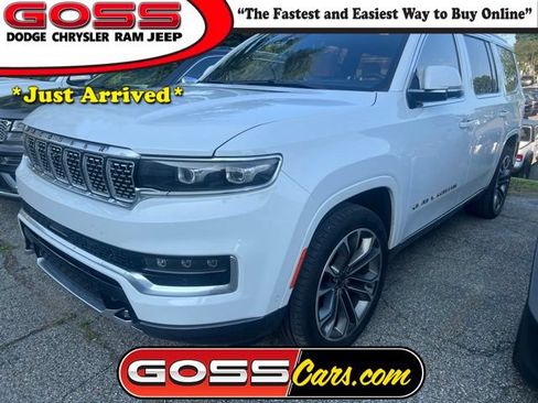 Certified 2022 Jeep Grand Wagoneer Series III w/ Rear Seat Video Group 1 AWD/4WD image 1