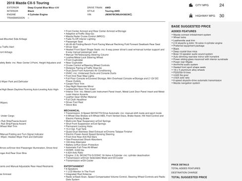 Used 2018 MAZDA CX-5 Touring w/ Preferred Equipment Package image 4