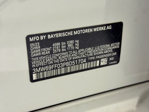 Used 2023 BMW 330i Sedan w/ Driving Assistance Package RWD image 31
