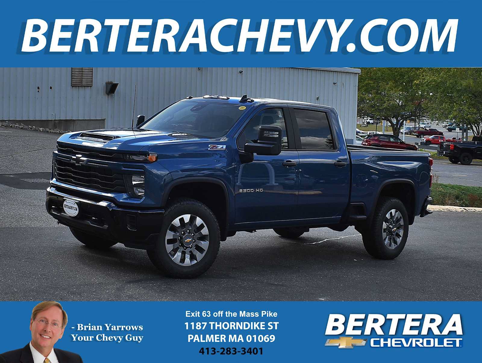 New 2026 Chevrolet Silverado 2500 Custom w/ Custom Value Package AWD/4WD image 1
