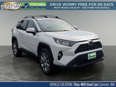 Used 2021 Toyota RAV4 XLE Premium AWD/4WD image 1