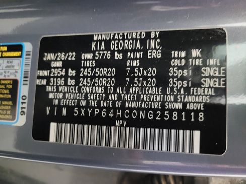Used 2022 Kia Telluride S FWD image 33