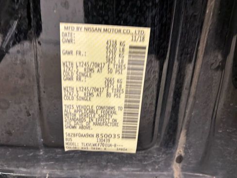 Used 2019 Nissan NV 3500 S image 47