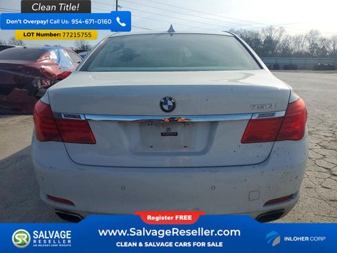 Used 2012 BMW 750i xDrive w/ Driver Assistance Pkg AWD/4WD image 8