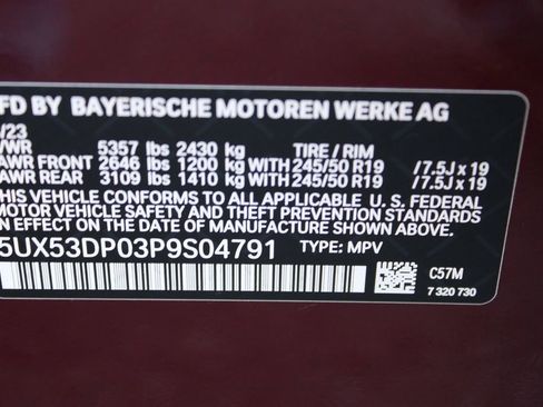 Used 2023 BMW X3 xDrive30i w/ Premium Package image 53