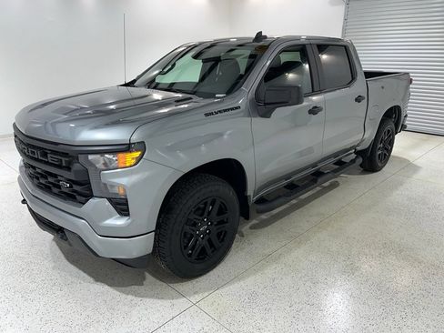 New 2026 Chevrolet Silverado 1500 Custom w/ Turbomax Blackout Package AWD/4WD image 1