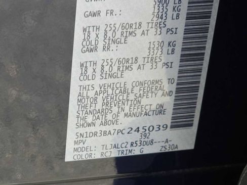 Used 2023 Nissan Pathfinder SV image 25