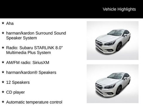 Used 2018 Subaru Legacy 2.5i Limited AWD/4WD image 7
