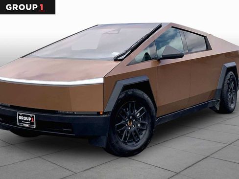 Used 2025 Tesla Cybertruck AWD Crew Cab image 1