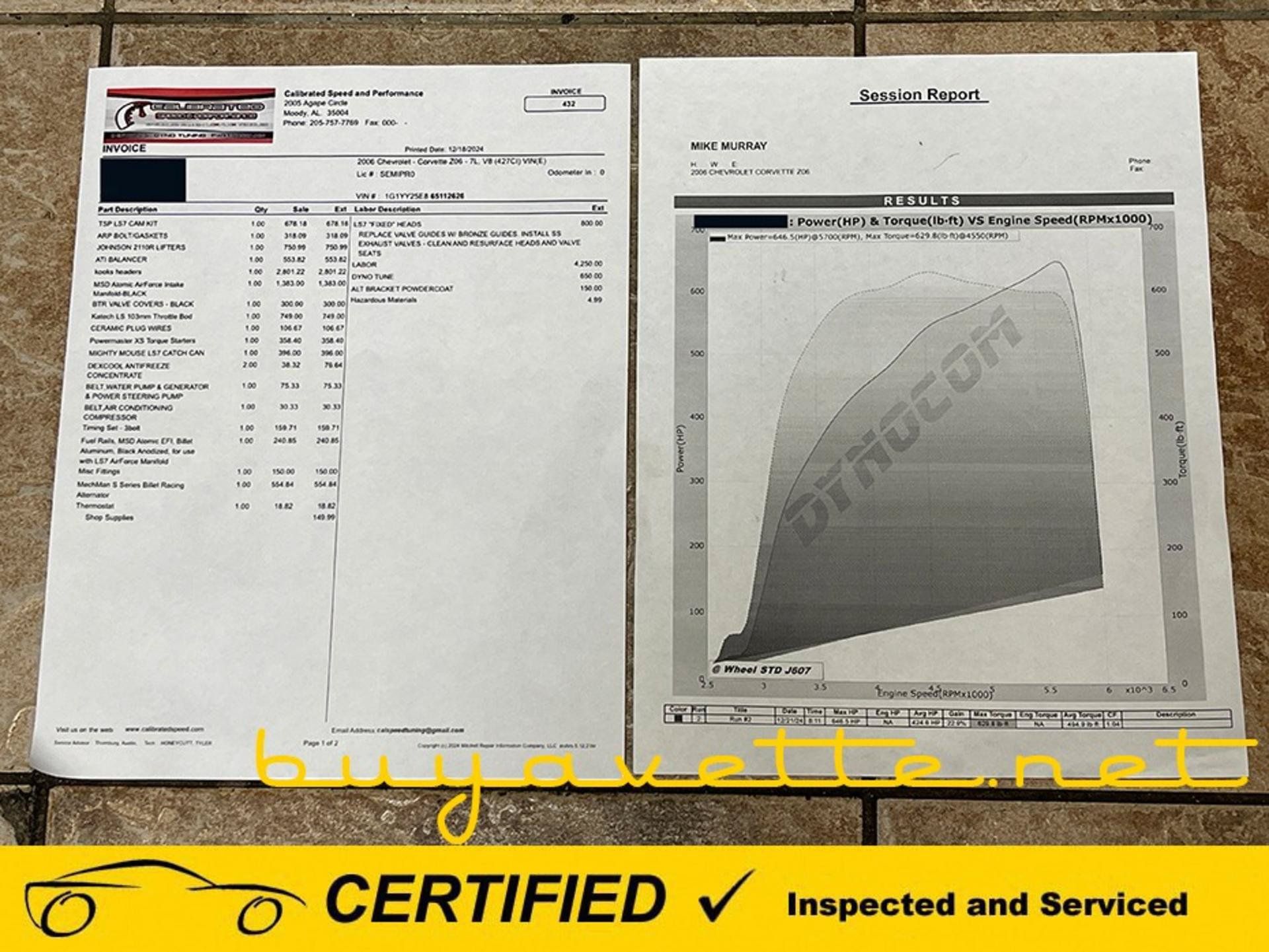 Used 2006 Chevrolet Corvette Z06 RWD image 29