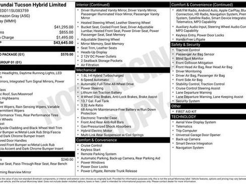 New 2025 Hyundai Tucson Limited w/ Tow & Go Package image 44