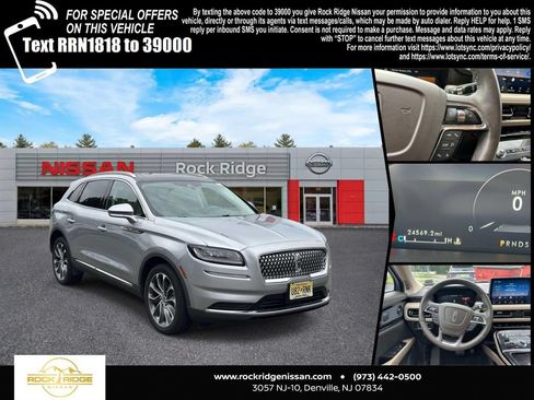 Used 2022 Lincoln Nautilus Reserve w/ Luxury Package AWD/4WD image 1
