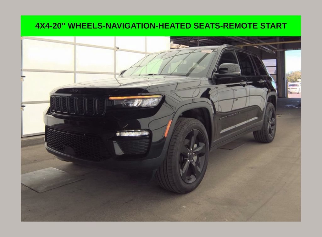 Used 2024 Jeep Grand Cherokee Limited w/ Black Appearance Package AWD/4WD image 1