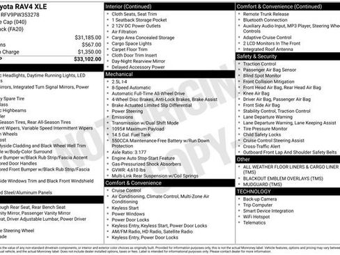 Used 2023 Toyota RAV4 XLE image 7