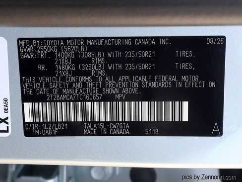 New 2026 Lexus RX 350 Premium Plus AWD/4WD image 29