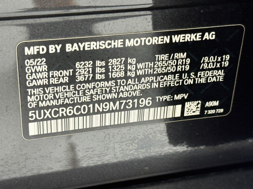 Certified 2022 BMW X5 xDrive40i w/ Premium Package AWD/4WD image 34