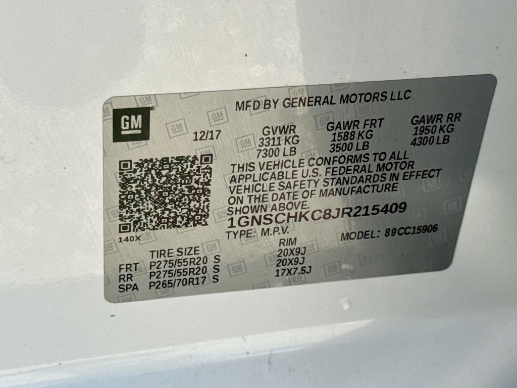 Used 2018 Chevrolet Suburban LT RWD image 39