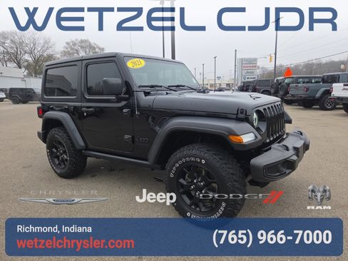Certified 2021 Jeep Wrangler Willys image 1