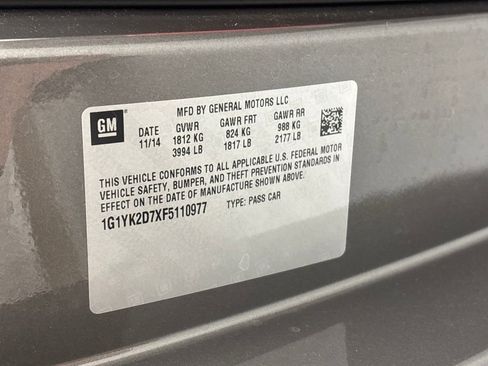 Used 2015 Chevrolet Corvette Stingray Coupe w/ 2LT Preferred Equipment Group image 30