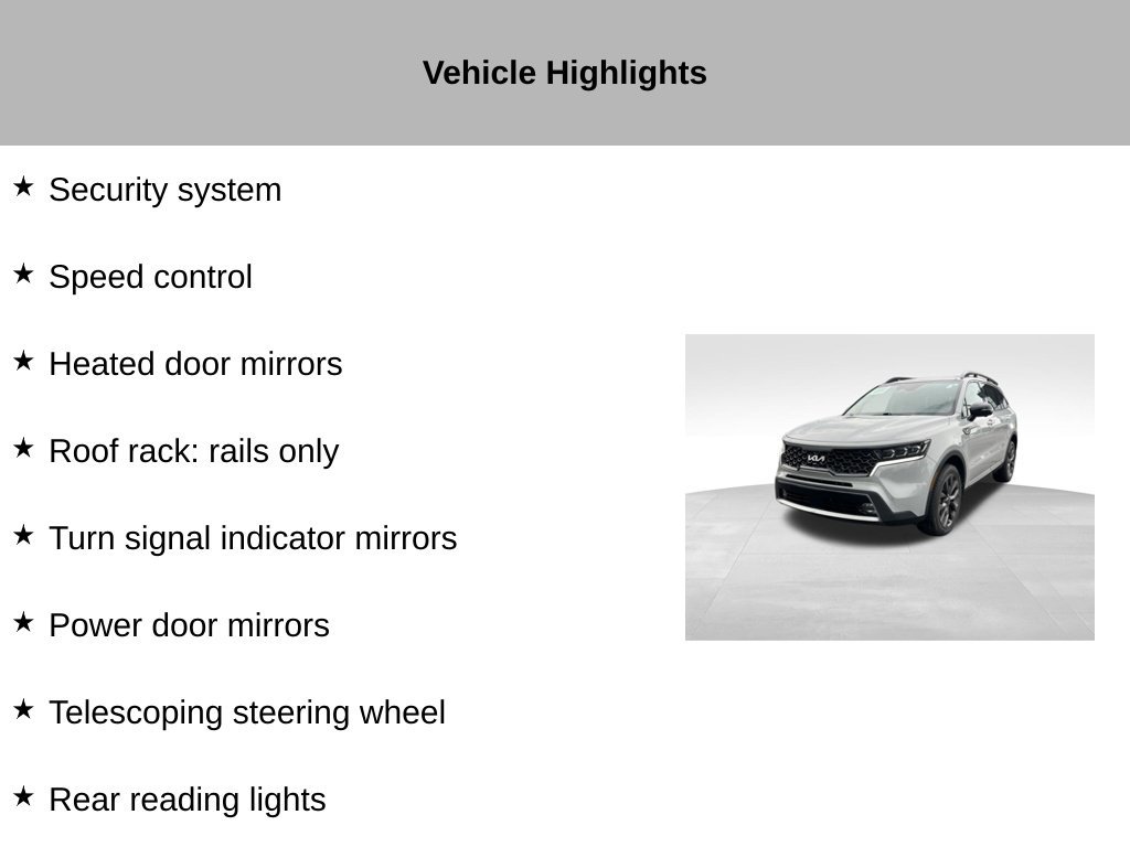 Certified 2023 Kia Sorento SX Prestige AWD/4WD image 55