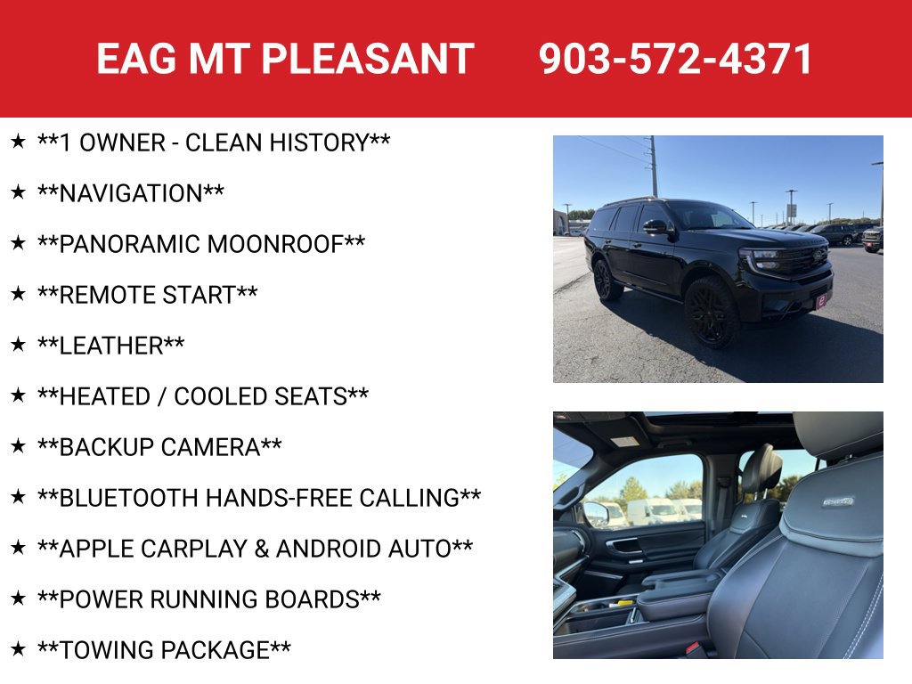 Used 2026 Ford Expedition Platinum w/ Stealth Performance Package AWD/4WD image 4