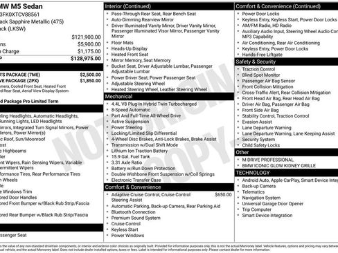 New 2026 BMW M5 Base w/ M Driver's Package image 2
