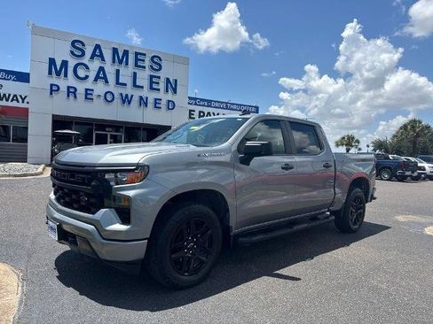 Used 2025 Chevrolet Silverado 1500 Custom w/ Turbomax Blackout Package RWD image 1