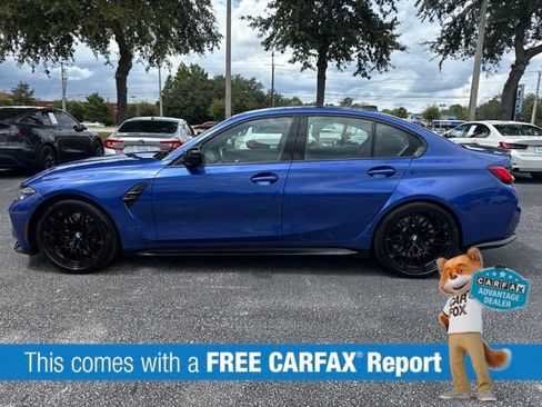 Used 2021 BMW M3 Competition w/ Executive Package RWD image 2