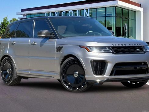 Used 2021 Land Rover Range Rover Sport SVR AWD/4WD image 2
