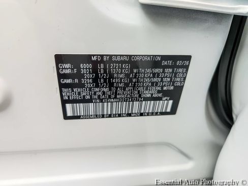 Certified 2026 Subaru Ascent Touring AWD/4WD image 27
