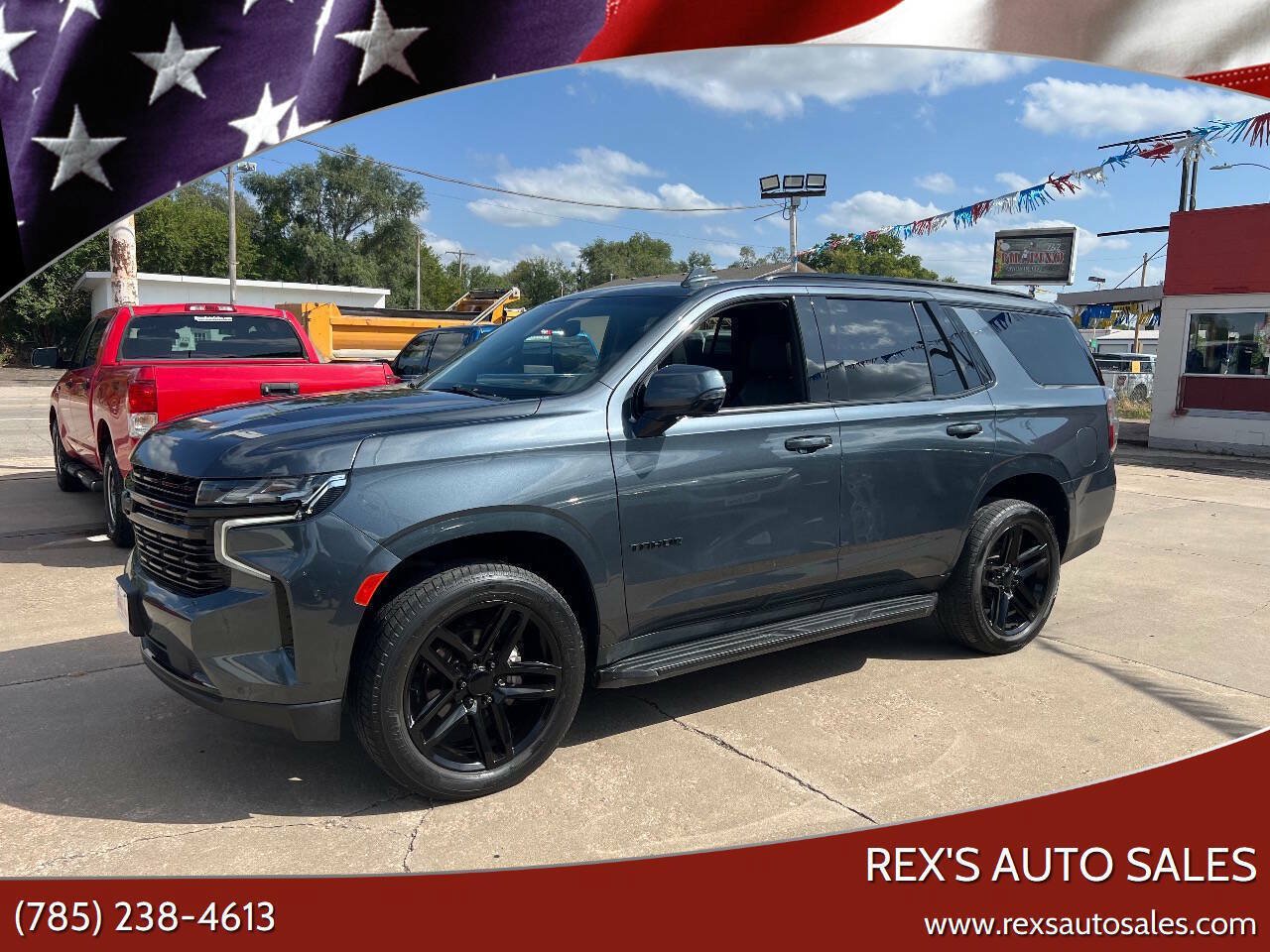 Used 2021 Chevrolet Tahoe RST w/ Luxury Package AWD/4WD image 1