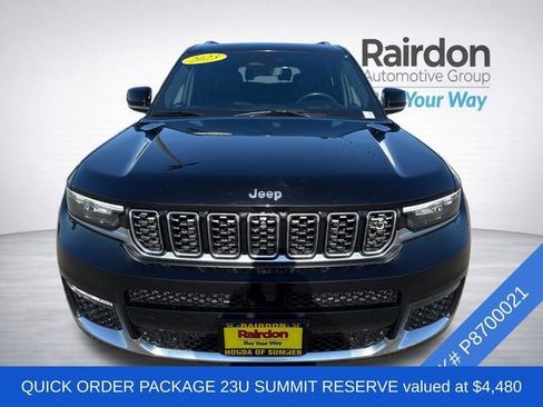 Used 2023 Jeep Grand Cherokee L Summit AWD/4WD image 2