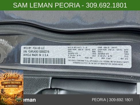 New 2025 Jeep Grand Cherokee L Limited w/ Black Appearance Package image 32