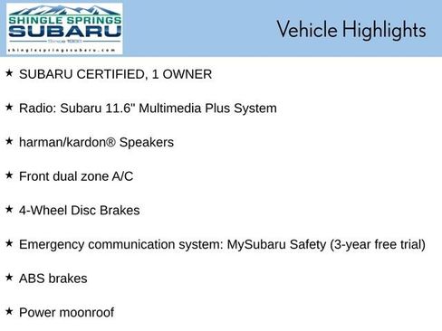 Certified 2025 Subaru Outback Onyx Edition AWD/4WD image 54
