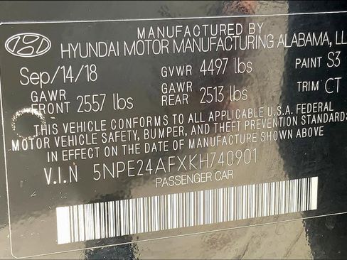 Used 2019 Hyundai Sonata SE FWD image 35