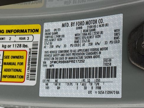 Used 2023 Ford Bronco Sport Big Bend w/ Convenience Package image 12